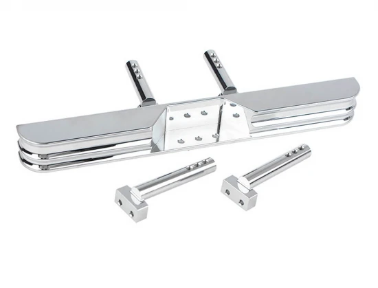 RC4WD Tough Armour Rear Step Bumper Toyota Pickup/4R Chrome