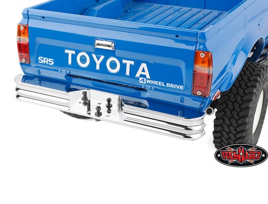 RC4WD Tough Armour Rear Step Bumper Toyota Pickup/4R Chrome