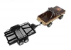 RC4WD Aluminium Rear Bumper With Hitch Mount Chev.Blazer/K10