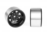 RC4WD 8Lug Deep Dish Wagon 1.9 Steel Stamped Beadlock Wheels Black (4)