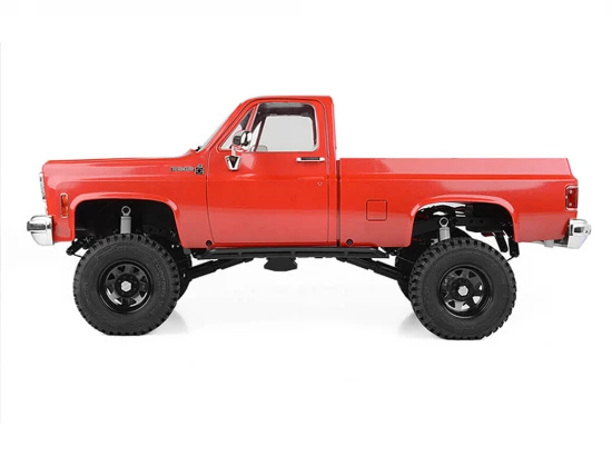 RC4WD 8Lug Deep Dish Wagon 1.9 Steel Stamped Beadlock Wheels Black (4)