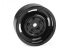 RC4WD 1.9 Landies Vintage Stamped Steel Beadlock Wheels Black (4)
