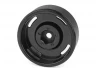 RC4WD 1.9 Landies Vintage Stamped Steel Beadlock Wheels Black (4)