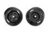 RC4WD 1.9 Landies Vintage Stamped Steel Beadlock Wheels Black (4)