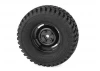 RC4WD 1.9 Landies Vintage Stamped Steel Beadlock Wheels Black (4)