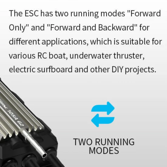 ZTW Seal 105A SBEC ESC G2 (3-8 Cells)